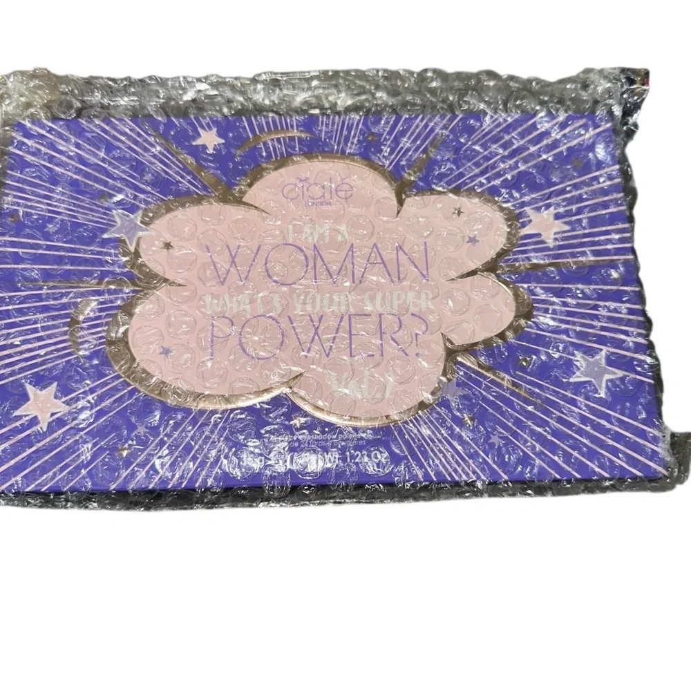 CIATÉ LONDON I Am Woman 24 Shade Eyeshadow Palette V2 NIB PURPLE PEACH